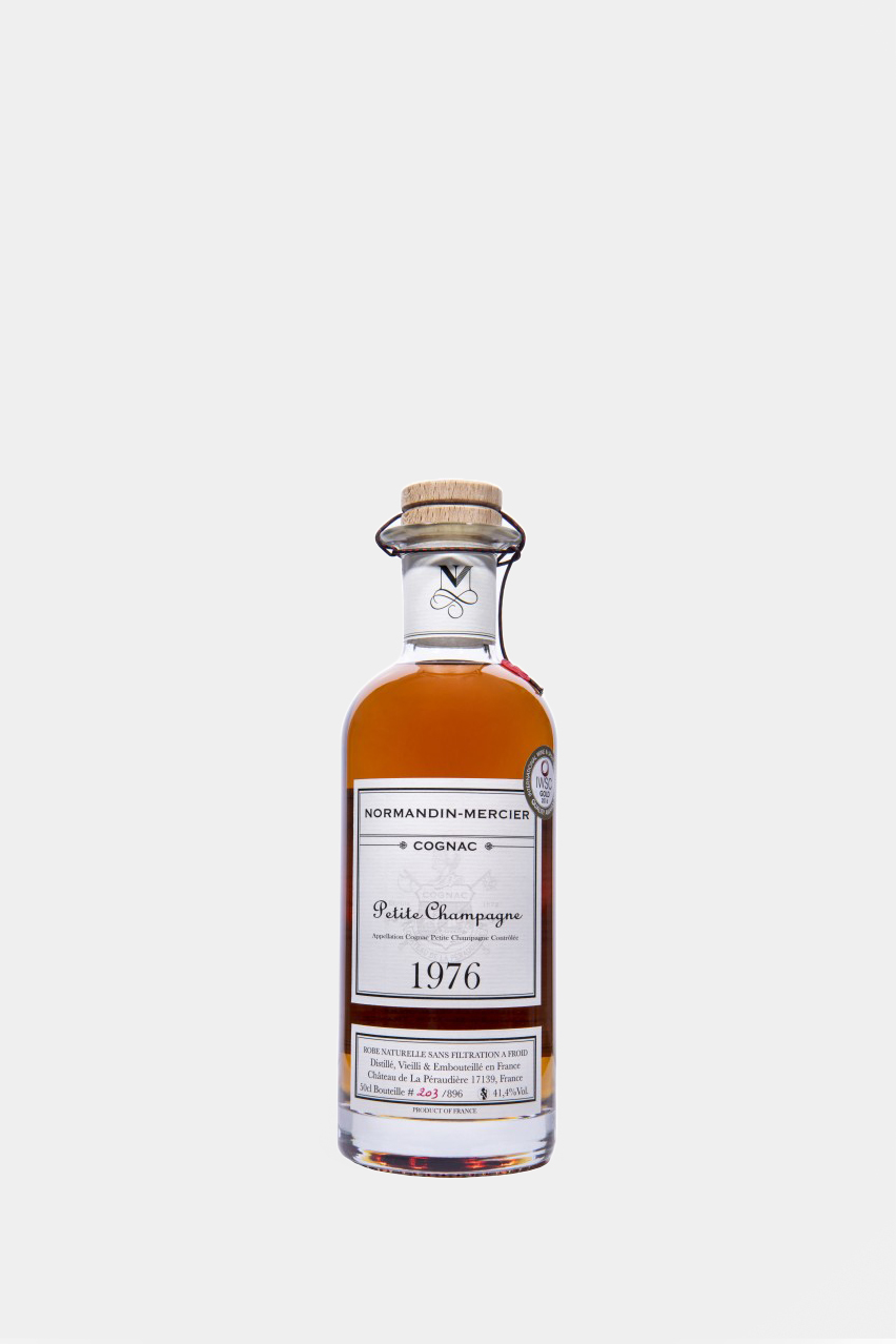 Коньяк Нормандин-Мерсье Миллезим Птит Шампань 1976, в подарочной упаковке, 0.5л