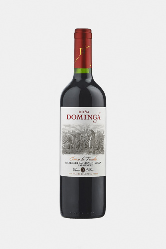 Вино Донья Доминга Каберне Совиньон - Карменер, DO, красное, сухое 0.75 л