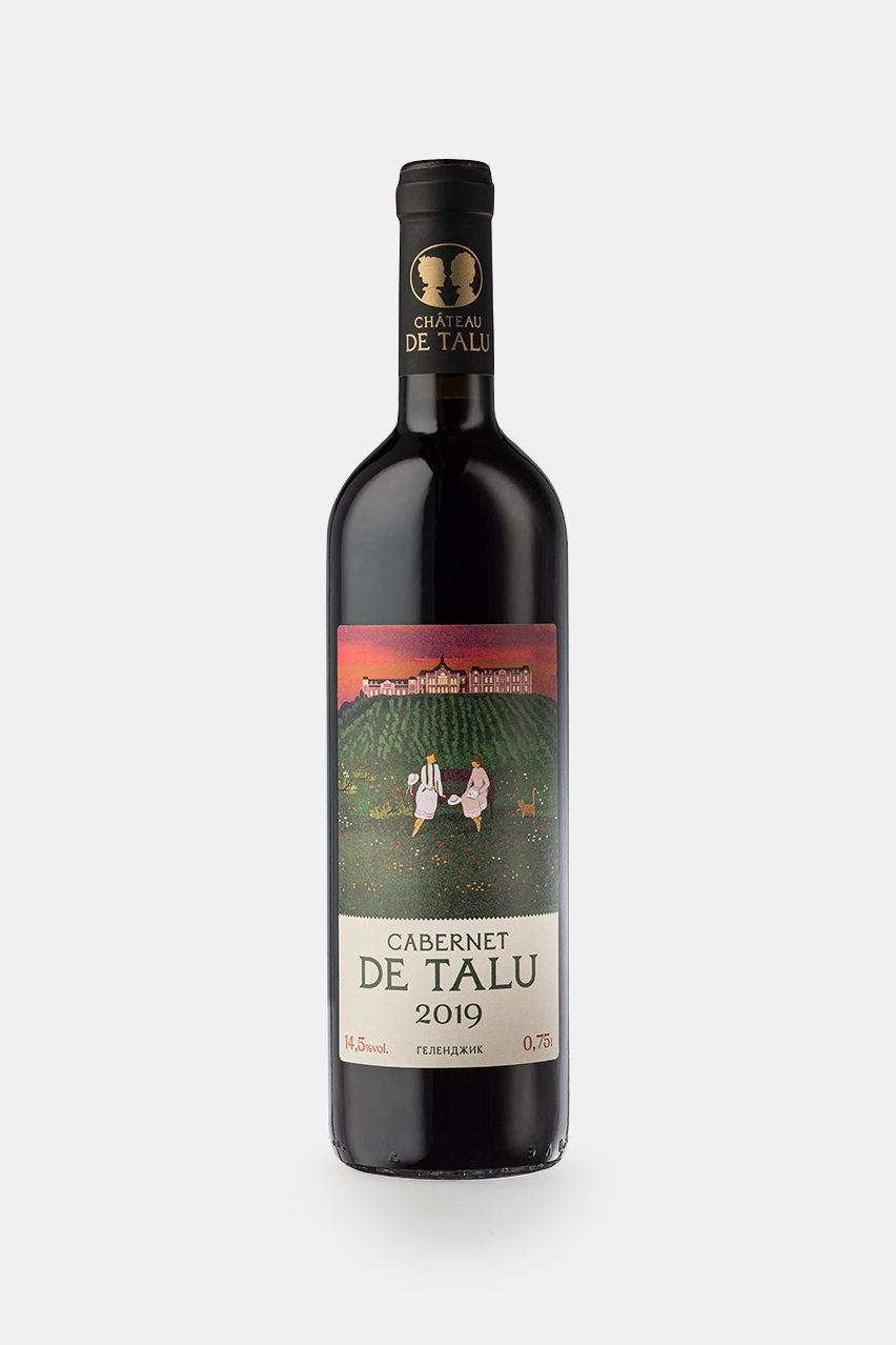 Вино Каберне Де Талю, красное, сухое, 0.75л