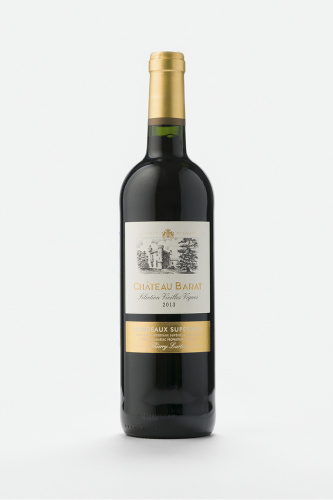 Вино Шато Бара Бордо Супериор, AOC, красное, сухое, 0.75л