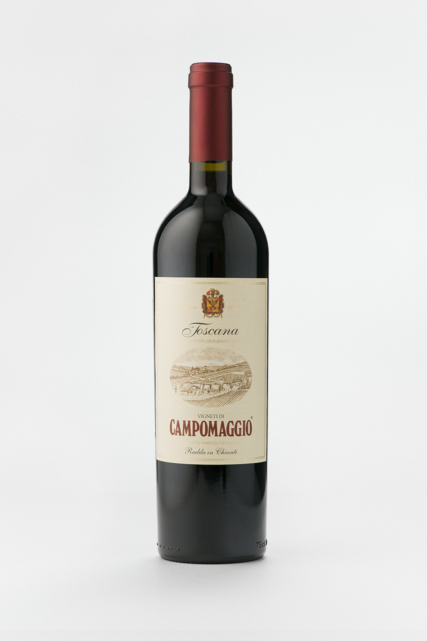 Вино Кампомаджо Тоскана, IGT красное, сухое, 0.75л