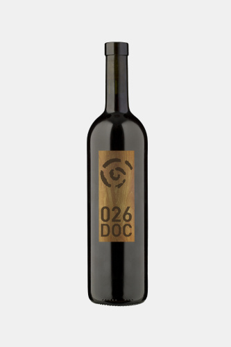 Вино Плоцца 026 DOC, красное, сухое, 0.75л