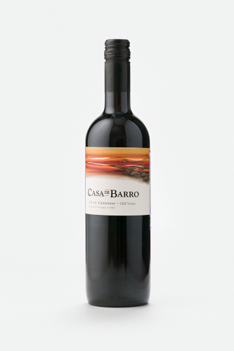 Вино Каса де Барро Карменер, DO, красное, сухое, 0.75л