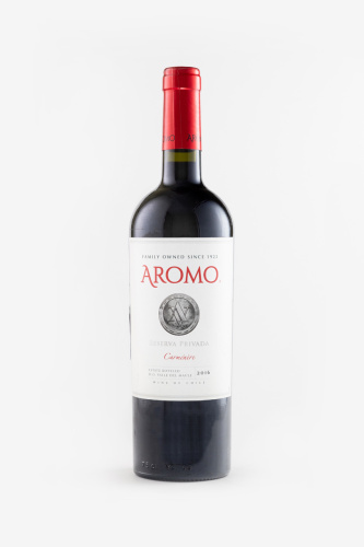 Вино Аромо Резерва Привада, Карменер, DO, красное, сухое, 0.75л