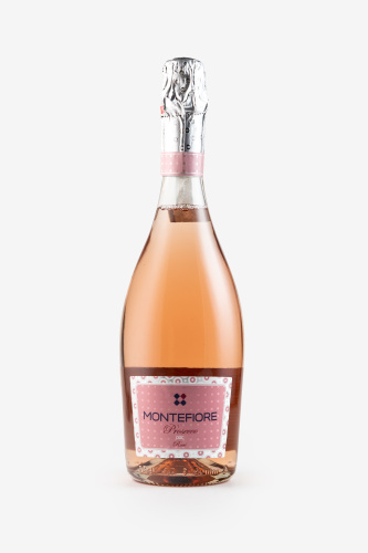 Игристое вино Монтефьоре Просекко Розе, розовое, брют, 0.75л
