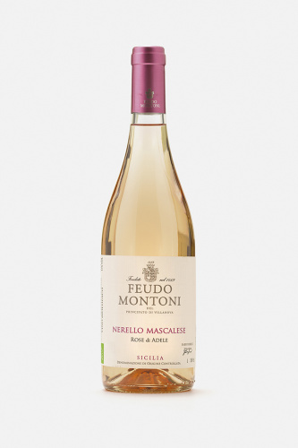 Вино Феудо Монтони Нерелло Маскалезе, DOC, розовое, сухое, 0.75л