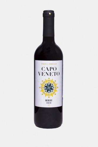 Вино Капо Венето Мерло, красное, сухое, 0.75л