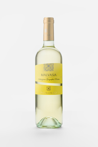 Вино Паололео Мальвазия, IGP, белое, полусухое, 0.75л