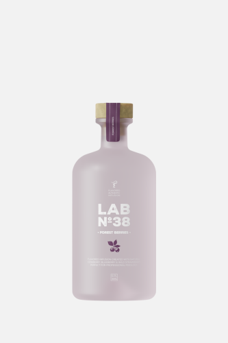 Вкусовая водка LAB№38, лесные ягоды: брусника, черника, 0.7л