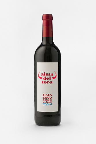 Вино Альма дель Торо, красное, сухое, 0.75л