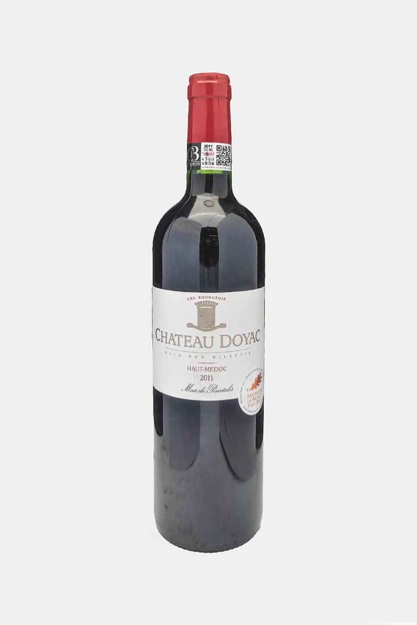 Вино Шато Дойак О-Медок АОС, 2011, красное, сухое, 0.75л