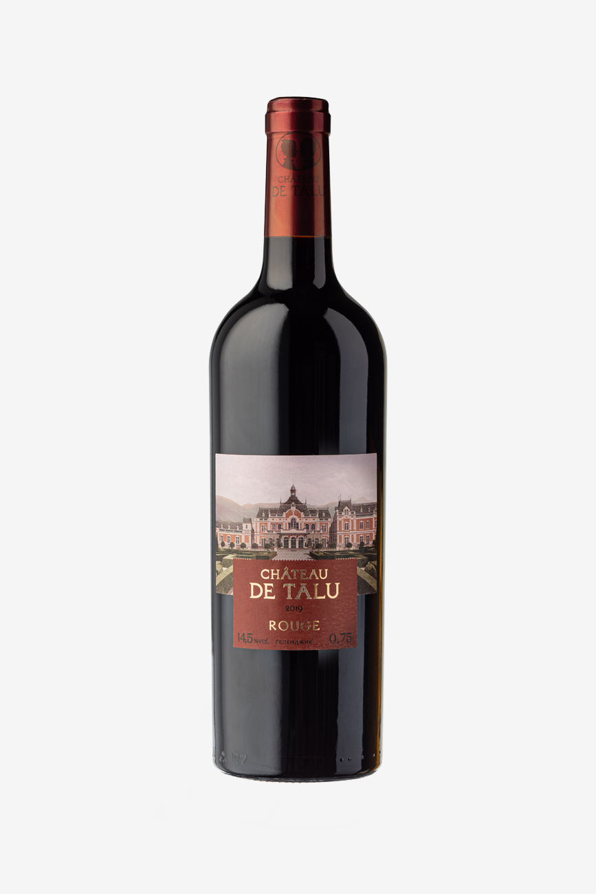 Вино Шато де Талю Руж, красное, сухое, 0.75л