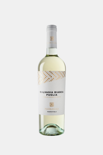 Вино Паололео Мальвазия, IGP, белое, полусухое, 0.75л
