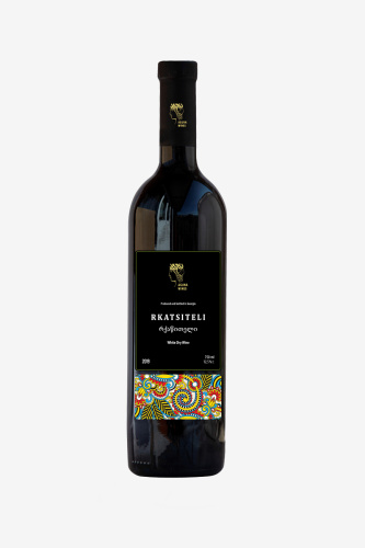Вино Агуна Ркацители, белое, сухое, 0.75л