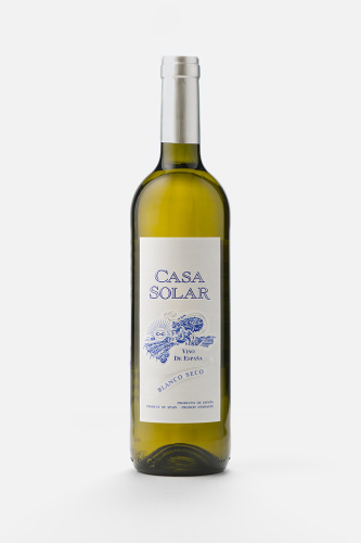 Вино Каса Солар, белое, сухое 0.75л