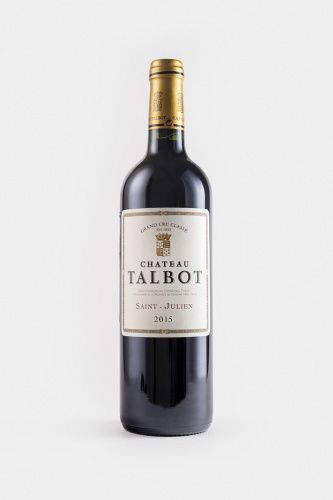 Вино Шато Тальбо Гран Крю Классе Сен-Жюльен, AOC, 2015 красное, сухое, 0.75л