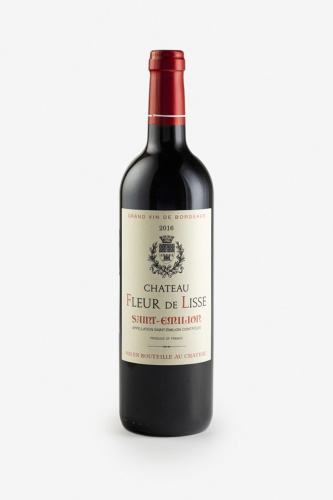 Вино Шато Флер де Лис Сент-Эмильон, AOC, красное, сухое, 0.75л