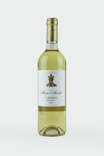 Вино Классик де Мари Манес Бордо, AOC, белое, полусладкое, 0.75л