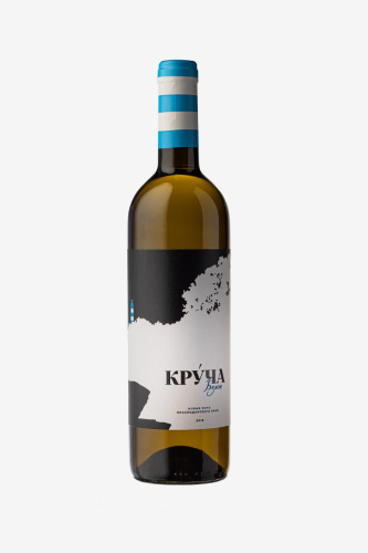 Вино Круча, белое, сухое, 0.75л