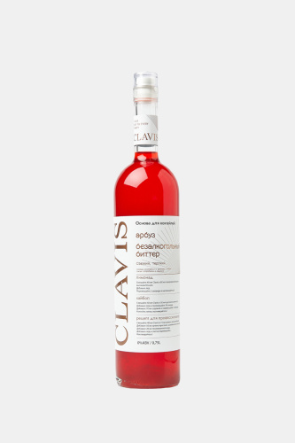 Кордиал Клавис, арбуз, безалкогольный биттер, 0.75л