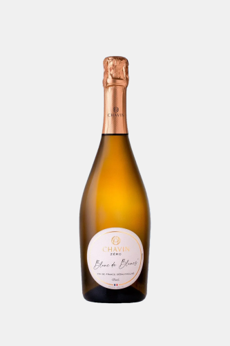 Игристое вино безалкогольное Шавэн Зеро Спарклинг Блан де Блан, белое, сухое, 0.75л