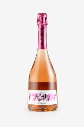 Игристое вино Кава Вальформоса Коллессио, розовое, брют, 0.75л