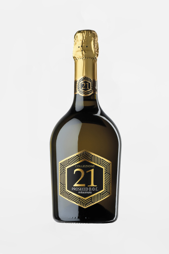 Игристое Вино 21 Просекко DOC Миллезимато, белое, сухое, 0.75л