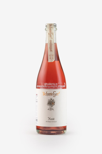 Игристое вино Шмельцерс Розе ПетНат, розовое, сухое, 0.75л