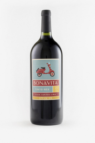Вино Бонавита, IGT, красное, полусухое, 1.5л