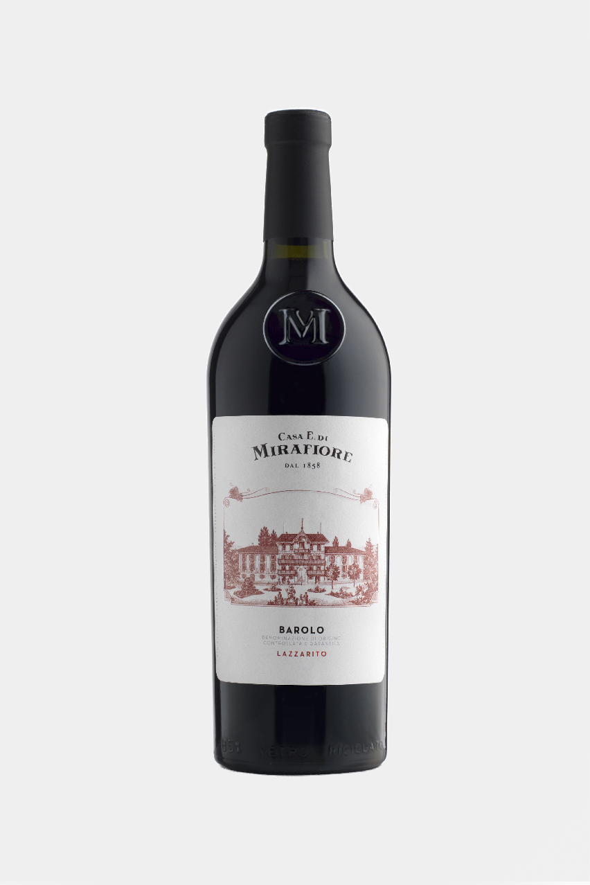 Вино Каса Э. ди Мирафьоре Лаццарито Бароло 2014, DOCG, красное, сухое, 0.75л