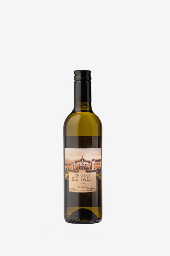Вино Шато де Талю Блан, белое, сухое, 0.375л