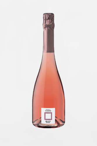 Игристое вино Шато Тамань Селект Розе, розовое, брют, 0.75л