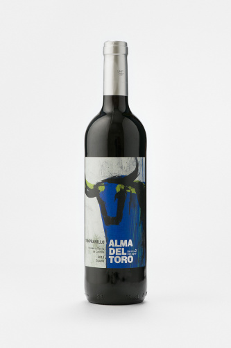 Вино Альма дель Торо Темпранильо 3 месяца выдержано в дубе, IGP, красное, сухое, 0.75л