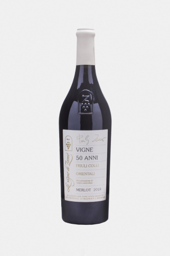 Вино Ле Винье ди Замо Винье 50 Ани Мерло, DOC, красное, сухое, 0.75л