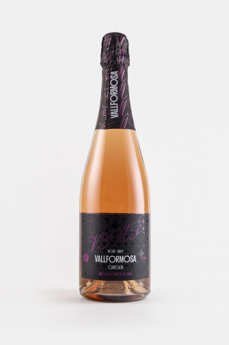 Игристое вино Кава Вальформоса Ориджен Розадо, розовое, брют, 0.75 л