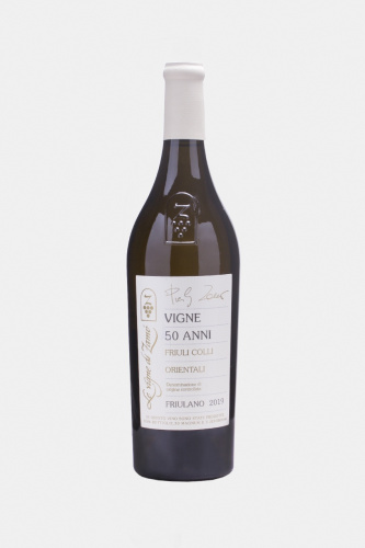 Вино Ле Винье ди Замо Винье 50 Ани Фриулано, DOC, белое, сухое, 0.75л